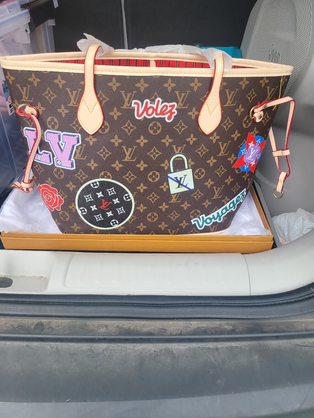 Beautiful Colorful Neverfull Tote Bag